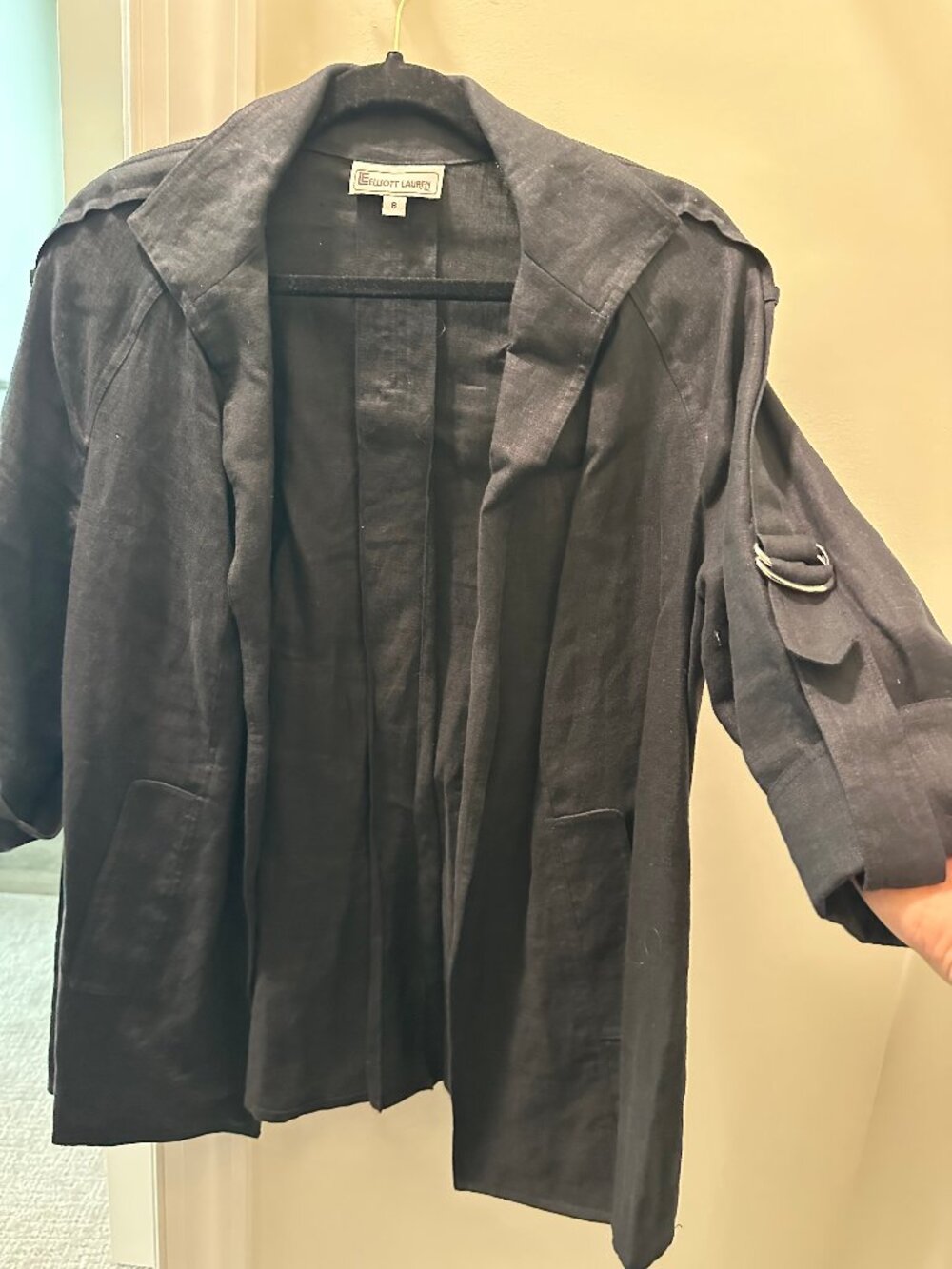 100% Linen Cardigan